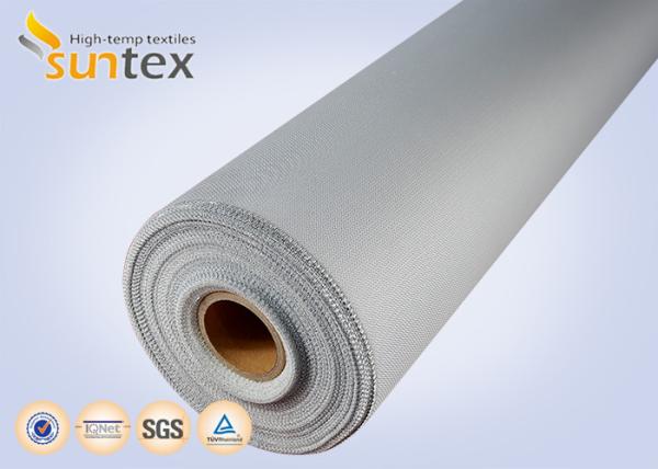 Buy cheap Anti-fiber Fraying Polyurethane Coated Glass Fabric for Fiberglass Welding Curtain from wholesalers