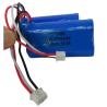Buy cheap 7.4V 2600mAh 18650 Cell Battery Pack With 3 Leads And 3-Pin Contact For Pos Machine from wholesalers