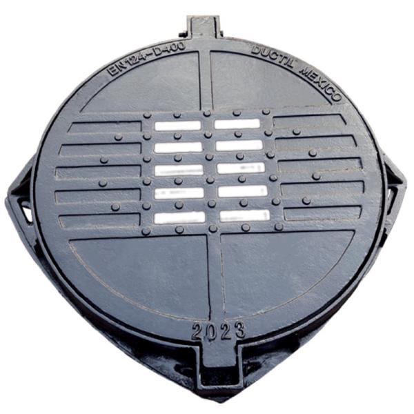 Buy cheap Durable Ductile Iron Manhole Cover Circular EN124 D400 For Urban Utilities from wholesalers