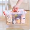 Buy cheap 12L 18L 24L Clear Plastic Storage Bins Transparent Plastic Container Box from wholesalers
