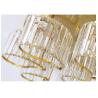 Buy cheap Romantic Modern Minimalist Ceiling Lamp American Model Room Personality Luxury led crystal ceiling light（WH-CA-76) from wholesalers
