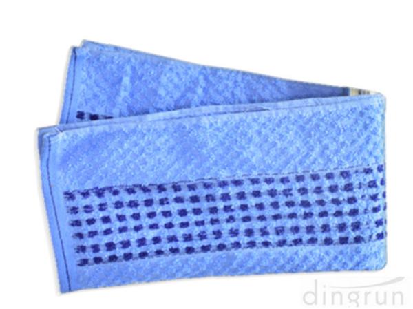 Buy cheap 48*70cm Blue Color Kitchen Tea Towels Quick Dry Waffle Weave from wholesalers