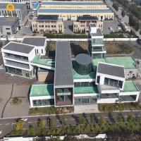 Buy cheap Commercial Steel Structure Buildings Metal Sheds Prefabricated Steel Reception product