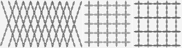 BTO-22 Welded Razor Ribbon Mesh Panel Anti Climb Razor Blade Fencing