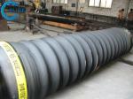 Black Rubber Suction Hose Sand Slurry Dredging Wire Armoured Delivery 10 Inch