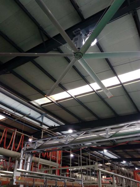 Buy cheap Modern Warehouse Ceiling Fans 7Ft Diameter Small Industrial Ceiling Fan from wholesalers