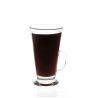 Buy cheap 175ml Clear Coffee Glass Mug , Glass Demitasse Cups small With Handle from wholesalers