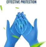 powder free non sterile disposable nitrile gloves for hospital
