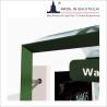 Buy cheap L4200mm Prefabricated Bus Shelters from wholesalers