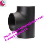 CS(carbon steel) reducing tee Hengjia pipe fittings