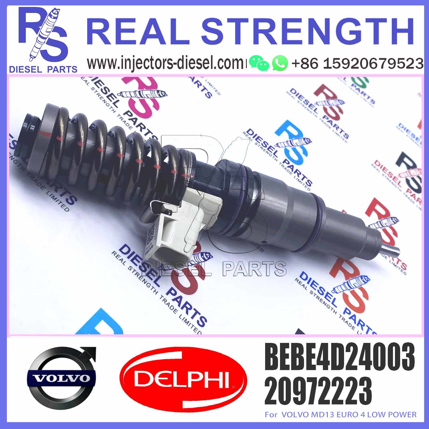 High Quality Diesel Fuel Injector 21340613 Common Rail Fuel Injector BEBE4D24103 BEBE4D24003 For V-O-L-V MD13