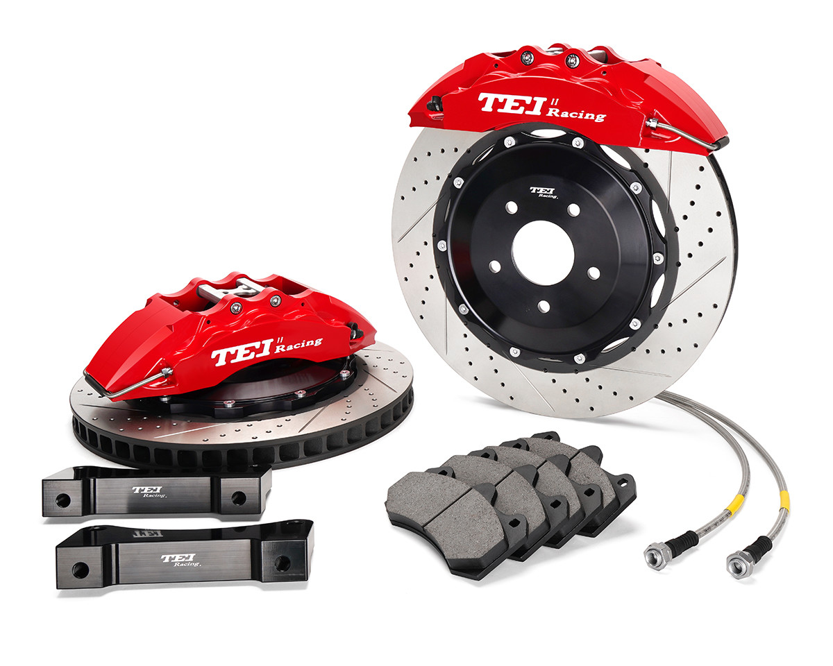 TEI Racing P60ES 6 Piston Big Brake Kit For Performance Cars BMW 3 Series G20 / G28 BMW 4 Series G23 BMW 5 Series