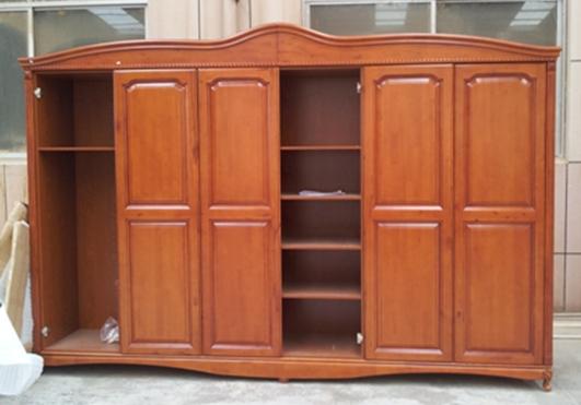 Buy cheap Maple Solid wood door wardrobe from wholesalers