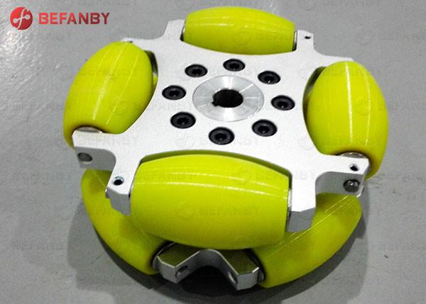 Buy cheap Omnidirectional Industrial 100 Mm Mecanum Wheels For AGV from wholesalers