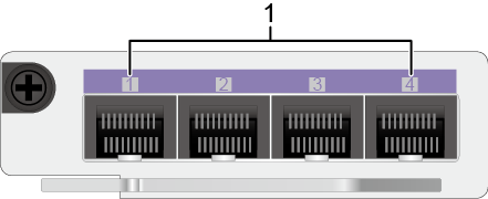 ES5D00G4SC00 Huawei 4 Port GE SFP Front Optical Interface Card Used In S5700HI Series