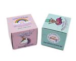 Youfu Iridescent Cardboard Packaging Box Small Bath Bomb Product Foldable