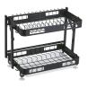 Buy cheap Multifunction Stainless Steel Dish Racks For Kitchen Counter Dish Drying Rack Dish Drainer from wholesalers