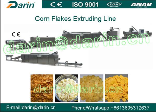 Buy cheap Double Screw Extruder Corn Flakes Making Machine Easy Operation from wholesalers
