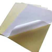 Buy cheap Chemical-Mechanical Pulp Yellow Self-Adhesive Sticker Paper product