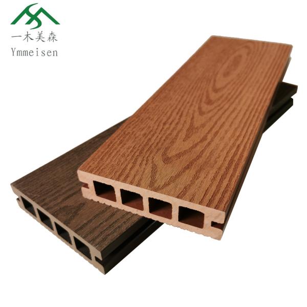 Buy cheap SGS Hollow Domestic Grade 100*25mm WPC Hollow Decking from wholesalers