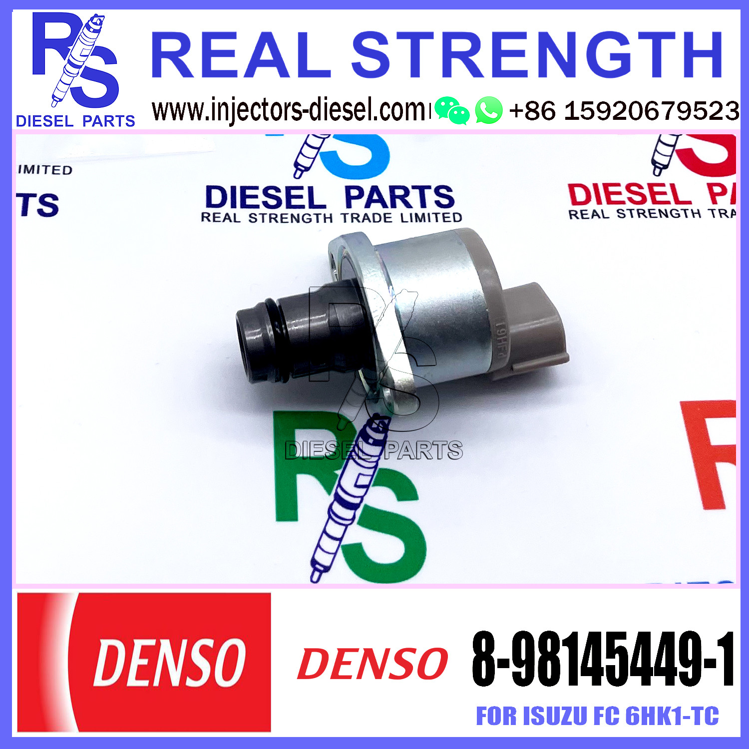 DENSO Suction Control Valve 8-98145449-1 For ISUZU FC 6HK1-TC