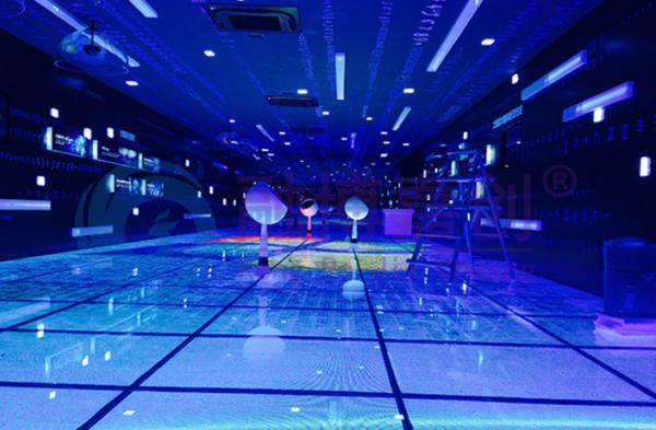 Buy cheap High Pressure P5.2 Led Display Indoor Clear Floor Tile Screen Without Interaction from wholesalers