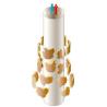 Buy cheap Stainless steel candles purification filters pressure 0.4 mpa application glass, alkali from wholesalers
