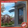 Buy cheap diy pc polycarbonate canopy awning shelter with cast aluminum alu bracket arm support and polycarbonate sheet for sale from wholesalers