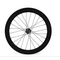Buy cheap Super light 700c 60MM Carbon clincher wheelset with width 23mm fixed gear for product