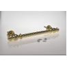 Buy cheap Gold Color Plastic Coffin Handles Electronic Plating Treatment SGS Approved from wholesalers