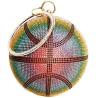 Buy cheap UMREN WOMEN BASKETBALL SHAPED CROSS BODY PURSE RHINESTONE ROUND BALL CRYSTAL EVENING BAG CLUTCH HANDBAG FOR WEDDING from wholesalers