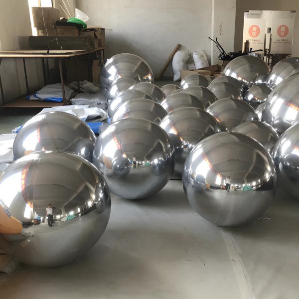 Commercial Decorative PVC Inflatable Ball Big Shiny Decoration Inflatables
