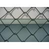 Buy cheap Green Metal Chain Link Mesh Fence Anti Corrosive High Strength Size Customized from wholesalers