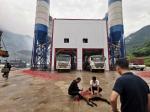 60m3 ready mix concrete batching plant production line
