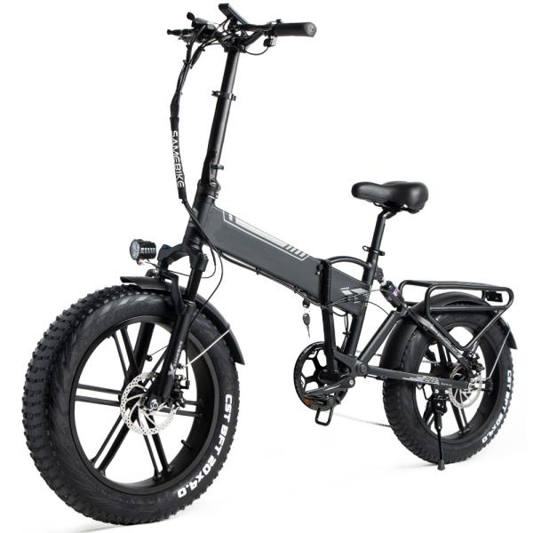 Buy cheap Shimano Fat Tire Electric Folding Bike 22mph Max Speed 14.5A from wholesalers
