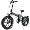 Buy cheap Shimano Fat Tire Electric Folding Bike 22mph Max Speed 14.5A from wholesalers