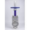 Buy cheap Butt Weld Connection Type Knife Gate Valve With Double Acting Pneumatic from wholesalers