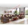 Buy cheap 1+2+3 Italy Leather Upholstery Sofa Set with Wooden Tv Stand and Storage Cabinet from wholesalers