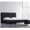 Buy cheap luxury modern leather bed B1077 from wholesalers