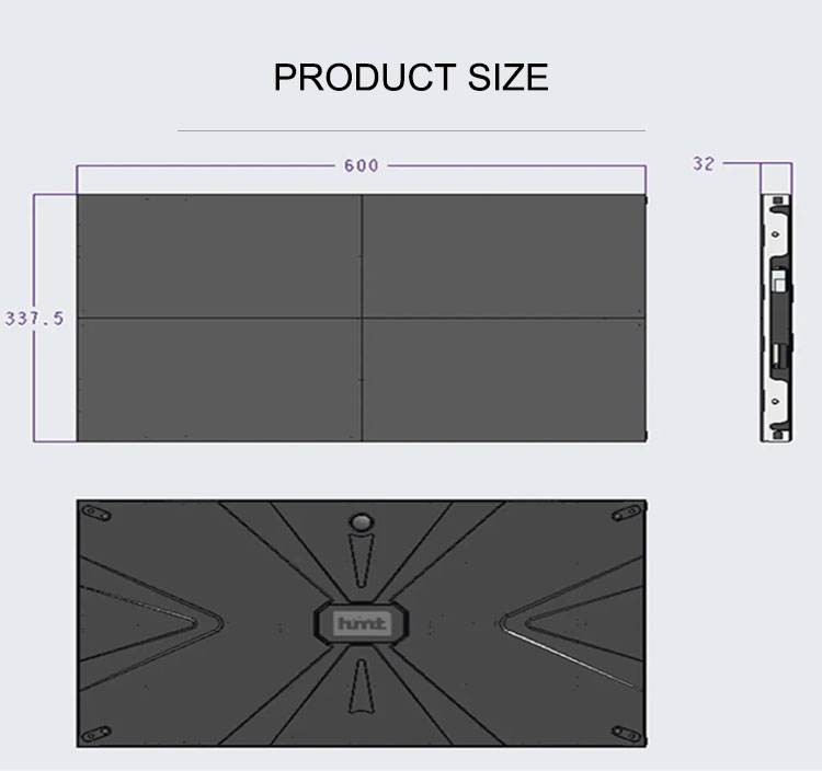 Mini Led Display Screen 16:9 Gold Ratio P1.8 Indoor Fixed Led Screen Fine Pixel Pitch Series