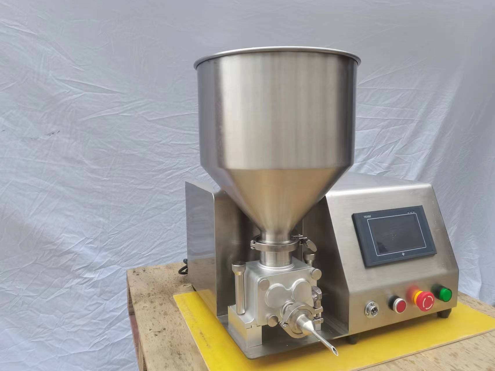 Cream Injector Cake Bread Tiramisu Small Cake Filling Machine 20L / Snacks Making Machine