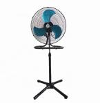 18 Inch Powerful Oscillating Fan , Up - Down Left - Right 360 Degree 3 In 1 Fan