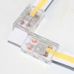 COB LED Strip Connector Waterproof IP67 Quick Plug & Play 24V/12V Compatible