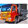 Buy cheap HOWO Utility Dump Truck 10 Wheels 6x4 Driving Type Square Shape / U Shape Body from wholesalers
