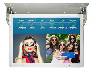 Buy cheap Shockproof 46 Inch Bus LCD Advertising Player High Brightness 500cd/M2 from wholesalers