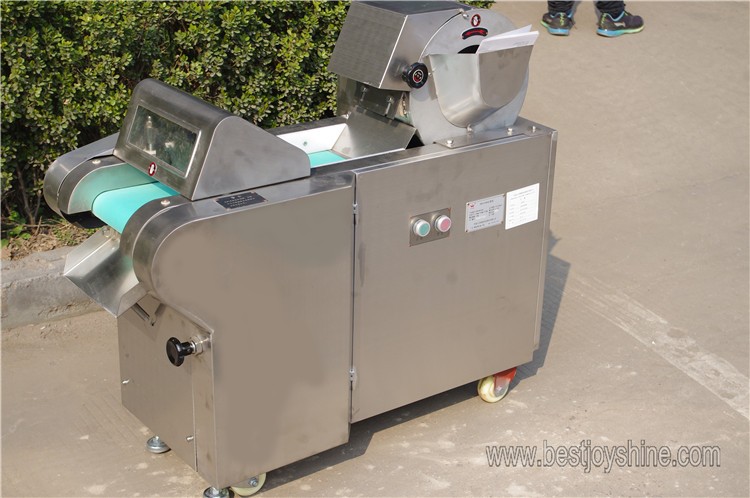 Joyshine Machinery Belt Conveyor Type Lemon Grass Cucumber Potato Cutting Machine