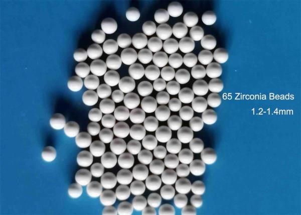Buy cheap Good Impact Resistance Zirconia Grinding Media Zirconium Silicate Beads For Paint Coating from wholesalers
