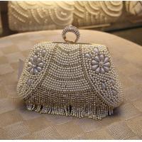 Buy cheap European and American high-grade diamond evening bag banquet bride tassel Clutch product