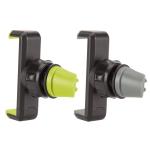 Free Adjustable top quality car air vent mobile phone holder grenn gray