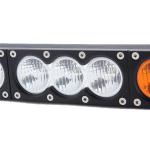 Factory hotsales Cree single row Led light bar with amber and white DHCB-L180SDC
